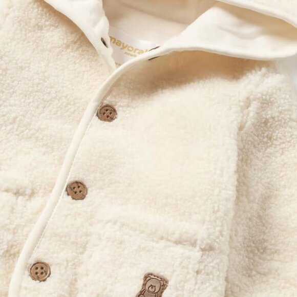 Mayoral Fleece Hoodie size 12 months NWT - Picture 2 of 10